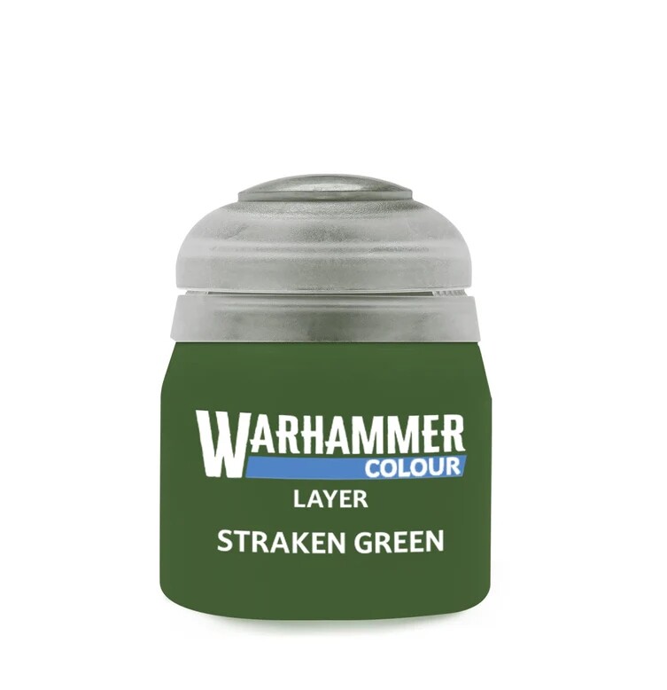 Warhammer Colour Layer: Straken Green (12ml)