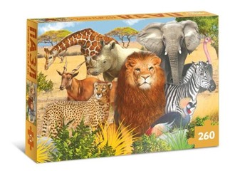 Пазл Puzzle Time "Животные Африки", 260 элементов