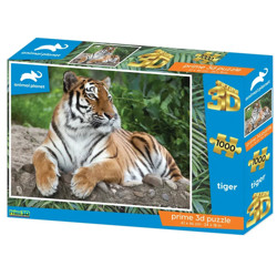 Пазл Super 3D "Тигр", 1000 детал. 