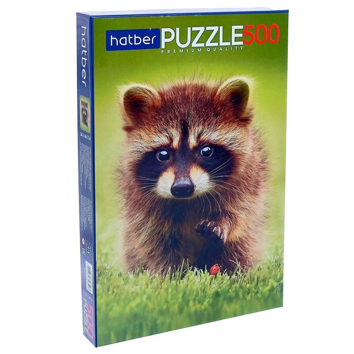 Пазл Hatber "Енотик" на 500 детал.