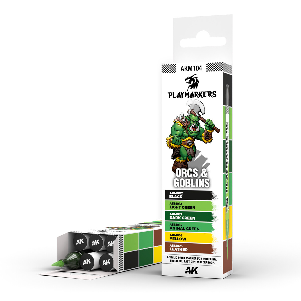AK Playmarkers SET Orcs & Goblins AKM104