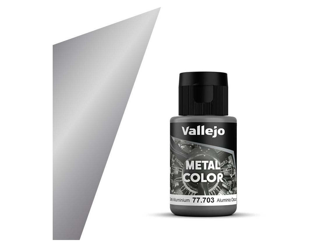 Vallejo Metal Color: Dark Aluminium 77.703 (32 мл)