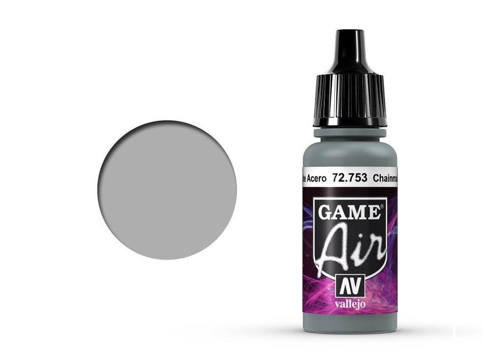 Vallejo Model Air Chainmail Silver 72.753