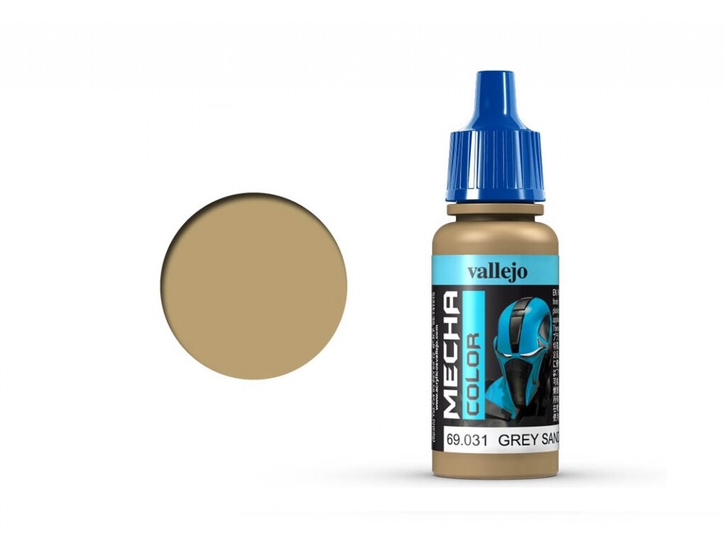 Vallejo Mecha Color: Grey Sand 69.031