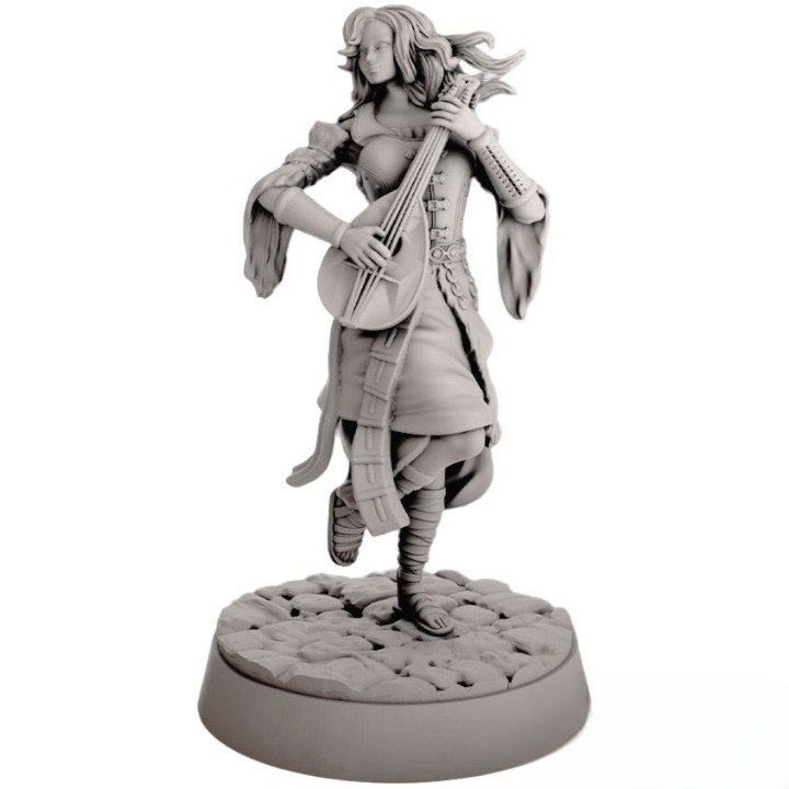 Миниатюра "Играющий бард"