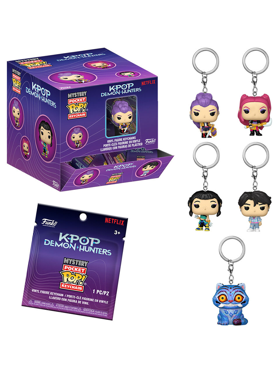 Брелок Funko Pocket POP: KPop Demon Hunters 1 шт. в асс.
