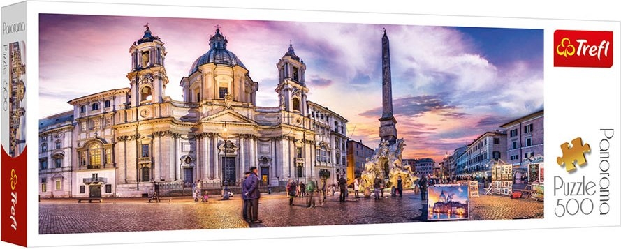 Пазл Trefl  "Пьяцца Навона" 500 детал.