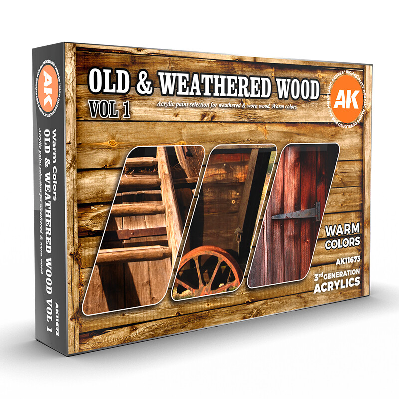 AK: OLD & WEATHERED WOOD VOL1 AK11673 (6 шт)