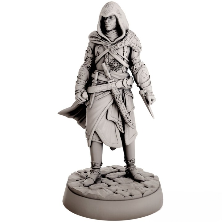 Миниатюра "Человек - плут Ацио"