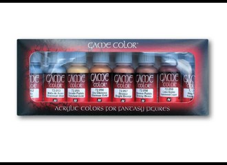 Vallejo Game Color: Metallic Colors 72.303 (8 шт)
