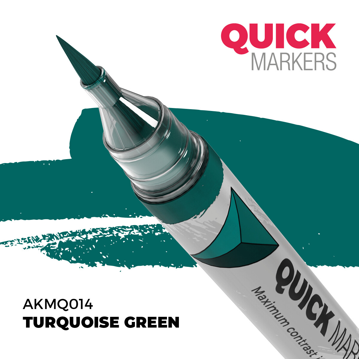 AK QUICK MARKER TURQUOISE GREEN AKMQ014