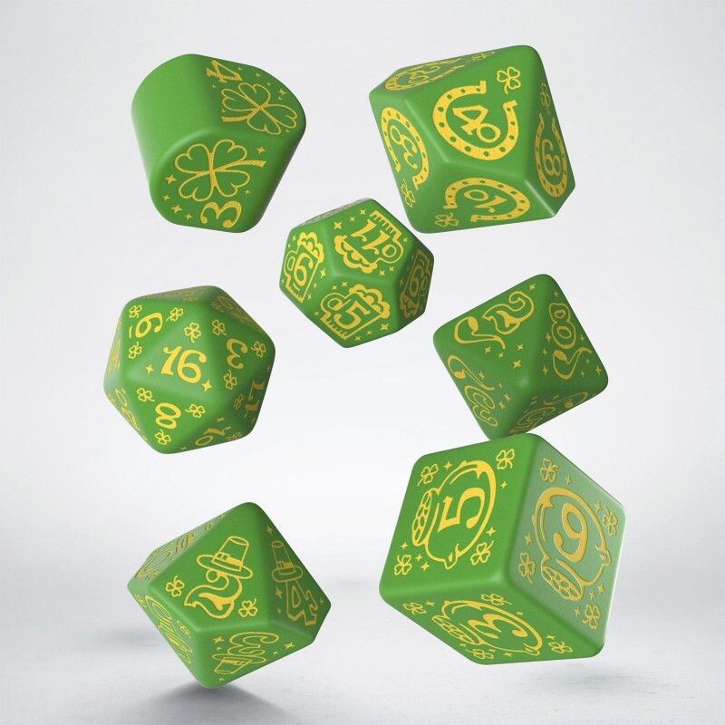 Набор кубиков Saint Patrick's Day Modern Dice Set, 7 шт