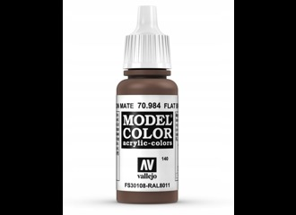 Vallejo Model Color: Flat Brown 70.984