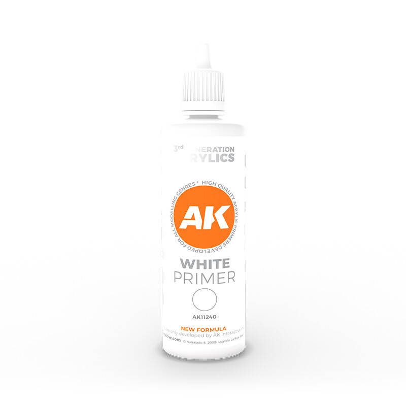 AK Primer White  AK11240 100 ml