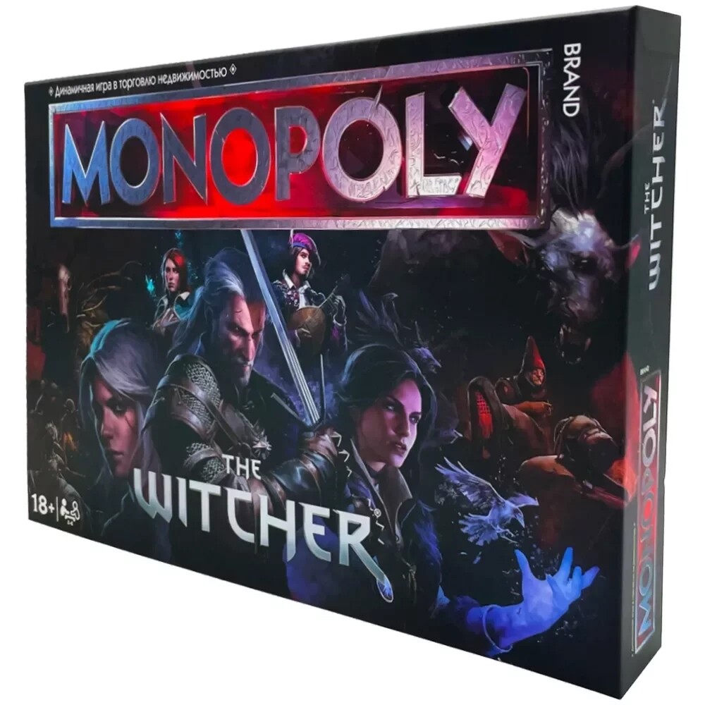 Монополия Ведьмак на русском языке