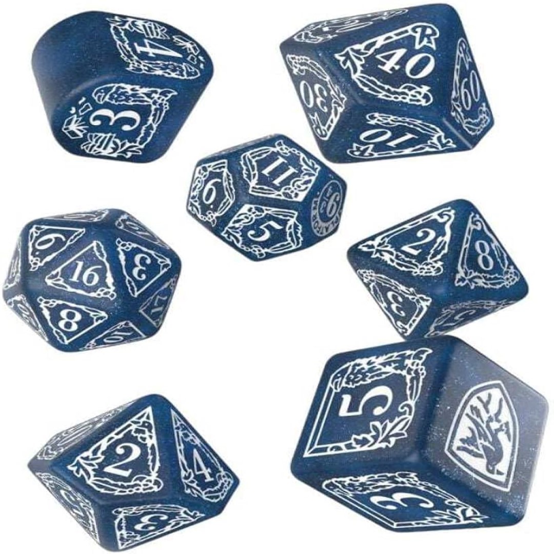 Набор кубиков Harry Potter. Ravenclaw Modern Dice Set: Blue, 7 шт.