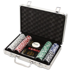 Набор для покера в ал. кейсе "Фабрика покера" (200 фишек)
