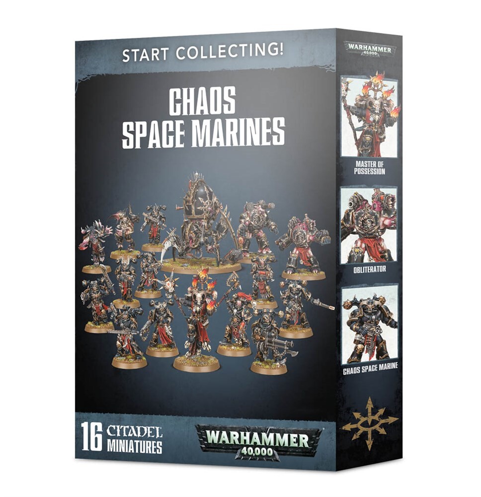 WH40K:  Start Collecting! Chaos Space Marines