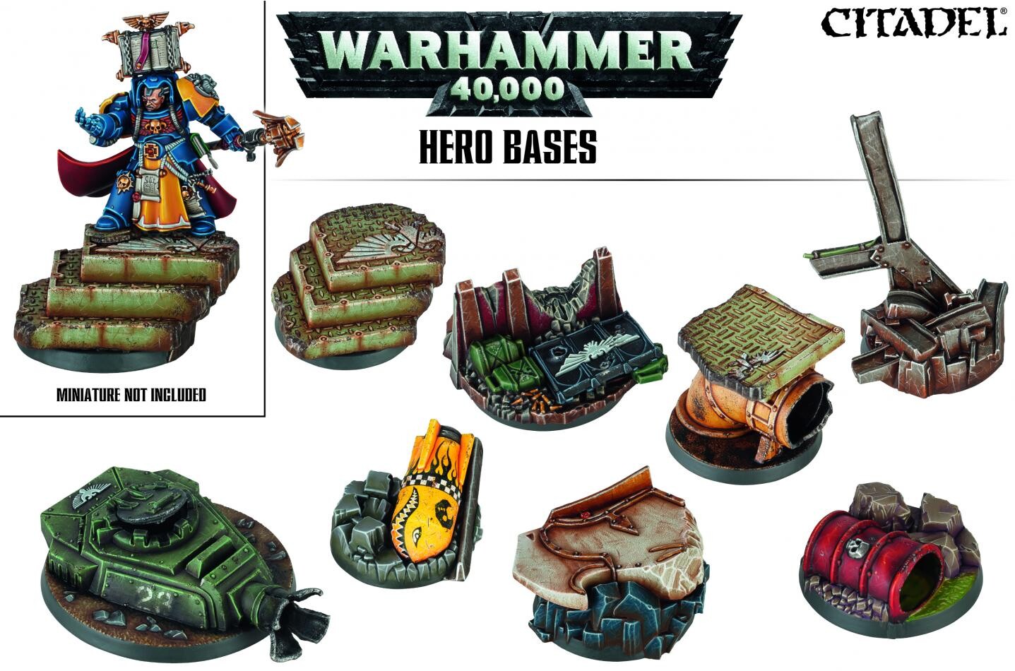 WH40K: Hero Bases