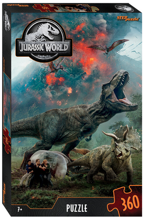 Пазл Степ "Парк юрского периода" (Universal Pictures) 360 детал.
