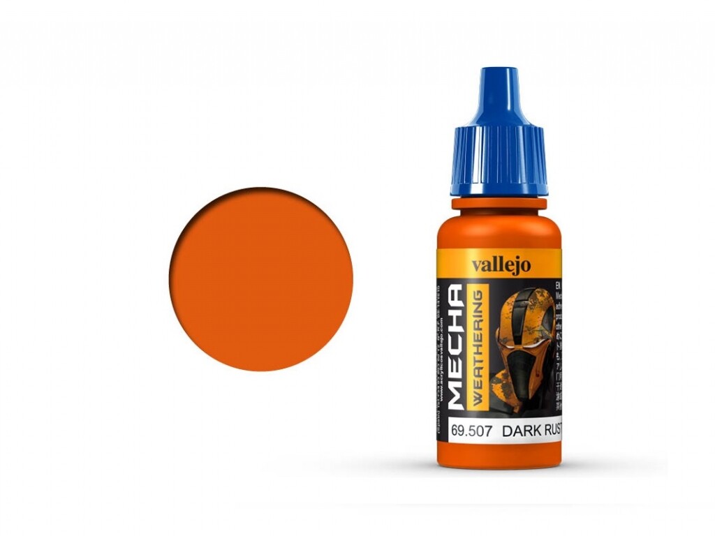 Vallejo Mecha Color: Dark Rust Wash 69.507