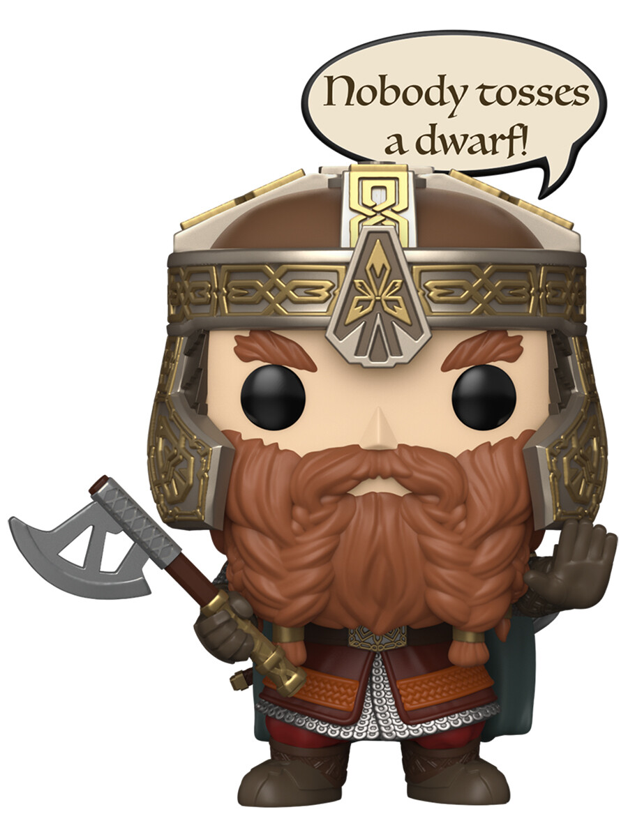 Фигурка Funko Pop: Гимли Nobody Tosses A Dwarf! (2028)