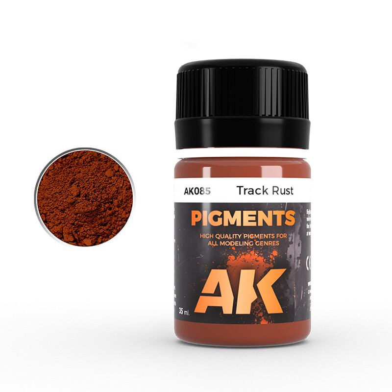 AK Interactive Pigments TRACK RUST AK085 35 мл
