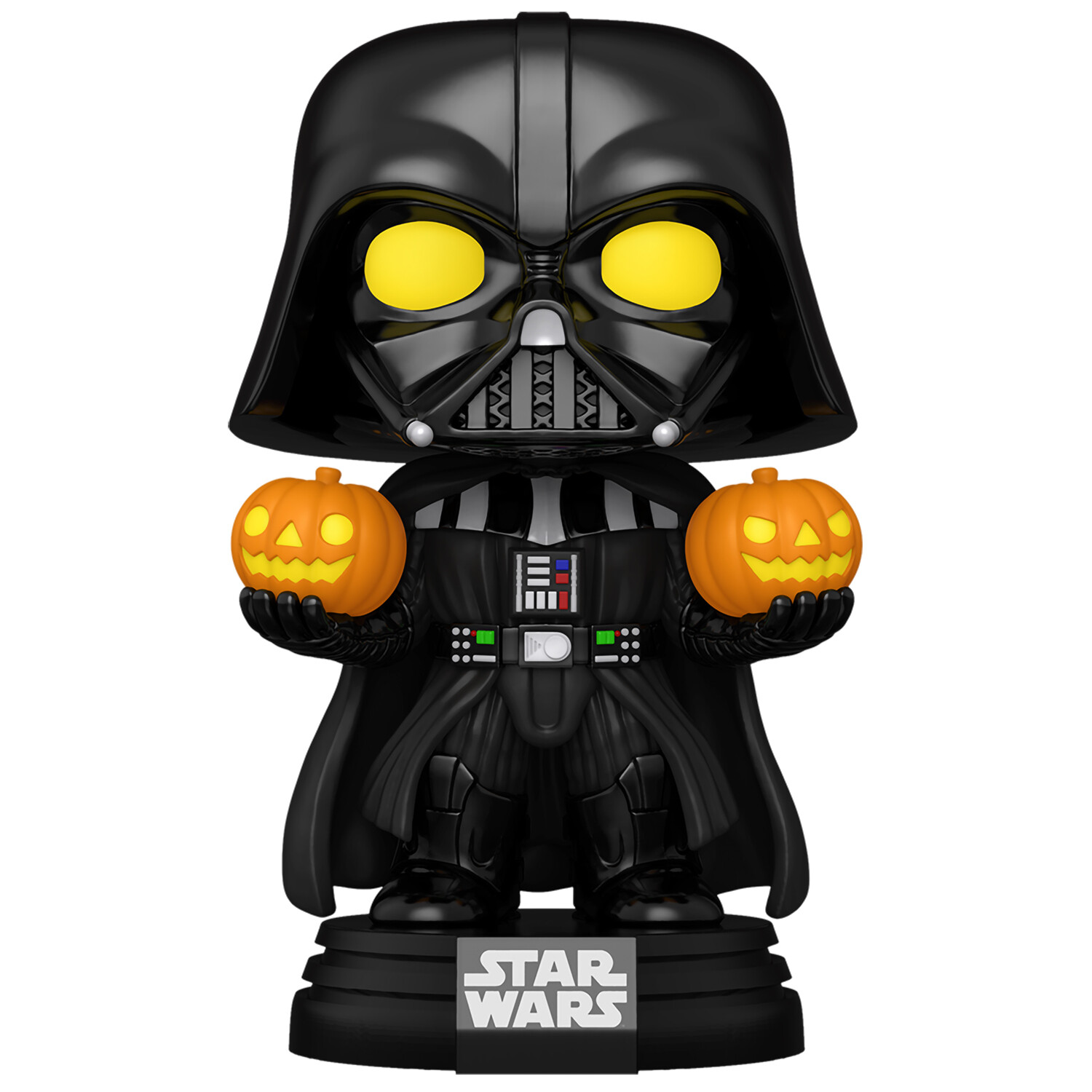 Фигурка Funko Pop Deluxe Darth Vader Holding Jack-o-Lanterns (SFX) 6" (727) (светящийся) 