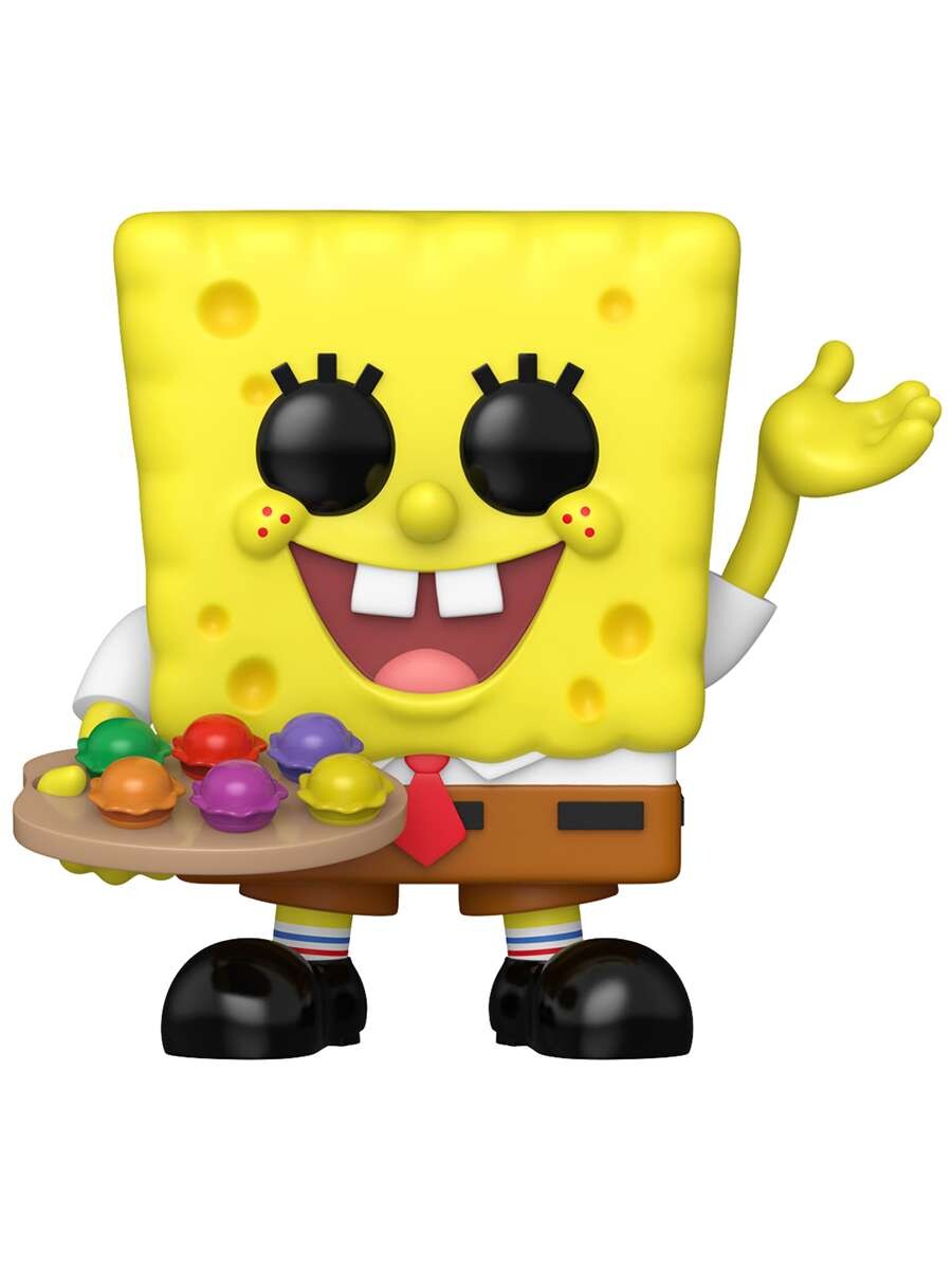 Фигурка Funko Pop: Губка Боб с пирожками (светящийся) (Exc) (2312)