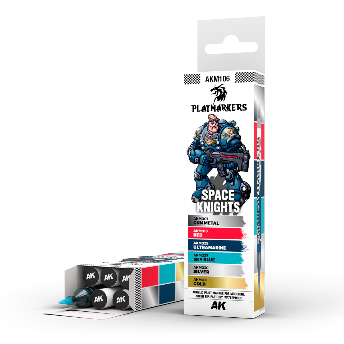 AK Playmarkers SET Space Knights AKM106