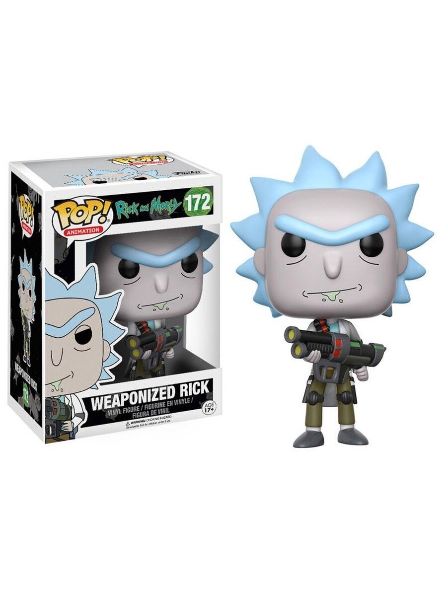 Фигурка Funko Pop: Вооруженный Рик (172)