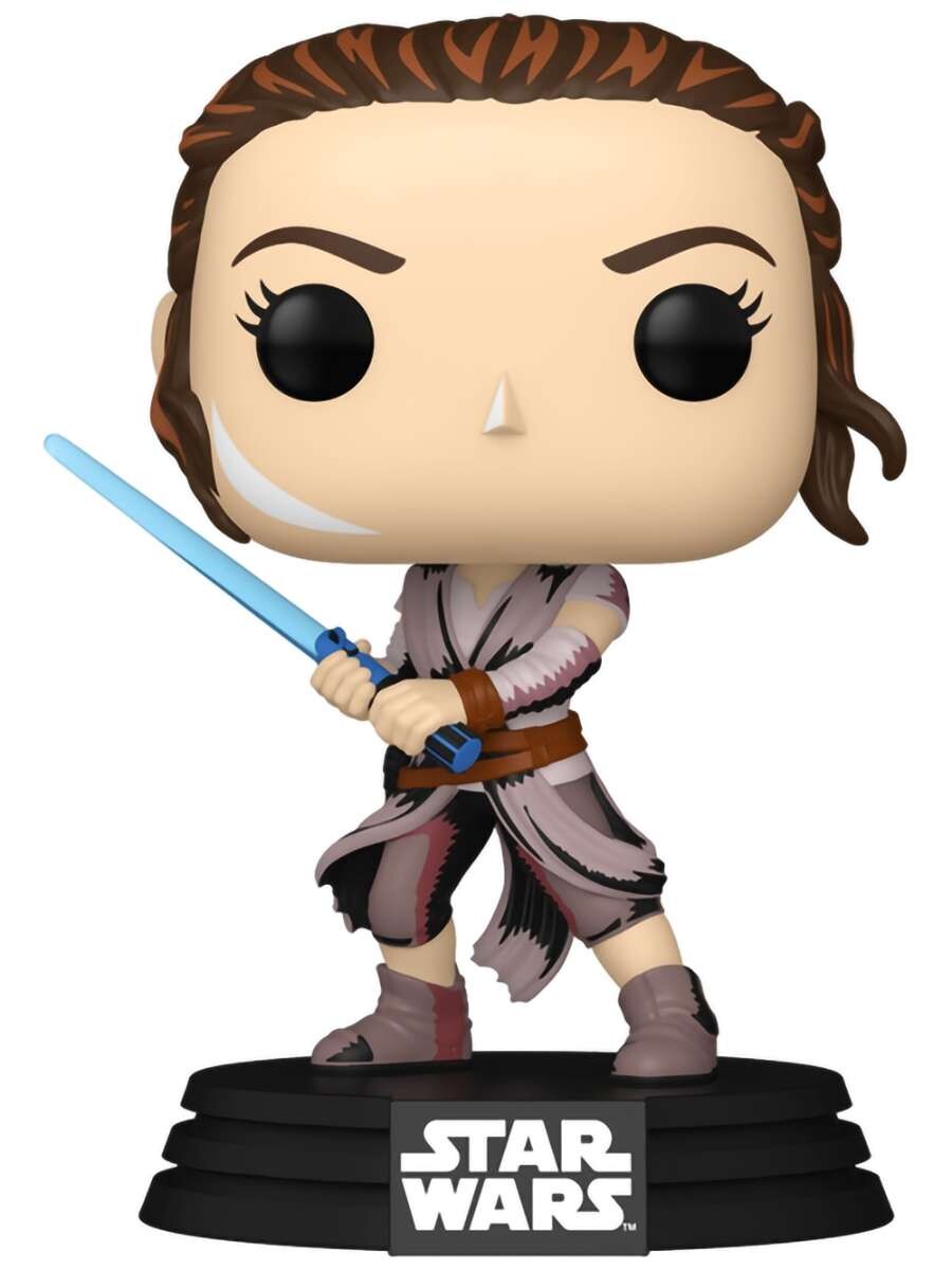 Фигурка Funko Pop: Рей Скайуокер (Ретро) (Exc) (805)