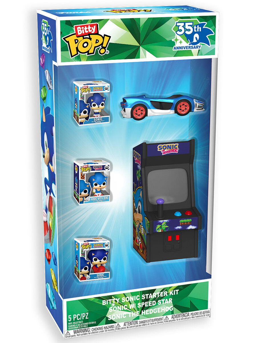 Фигурка Funko Bitty POP! Sonic the Hedgehog Starter Set 5шт