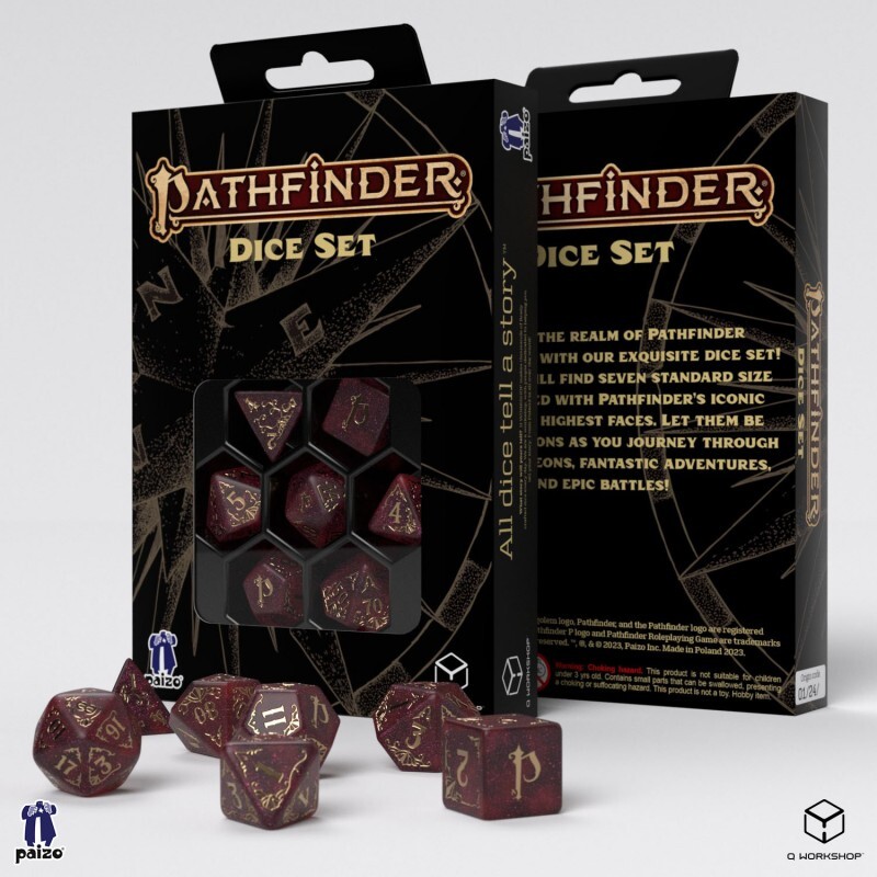 Набор кубиков Pathfinder Dice Set: Avistan, 7 шт.