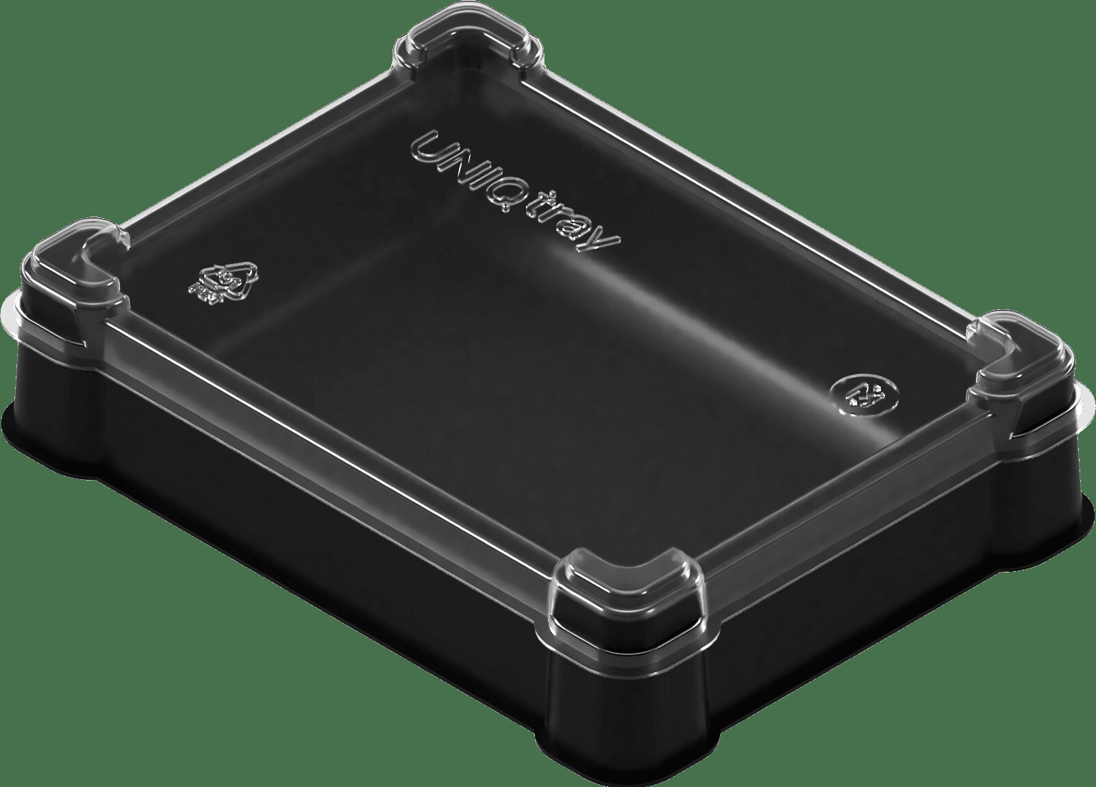 Пластиковая коробочка UniqTraySystem Token ONE (1 секция)