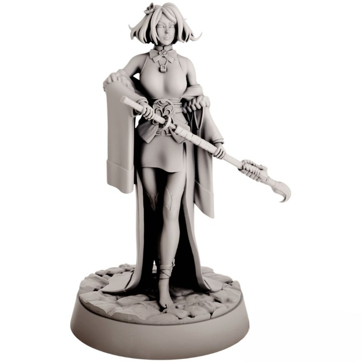 Миниатюра Эльф - колдун Сильвия"