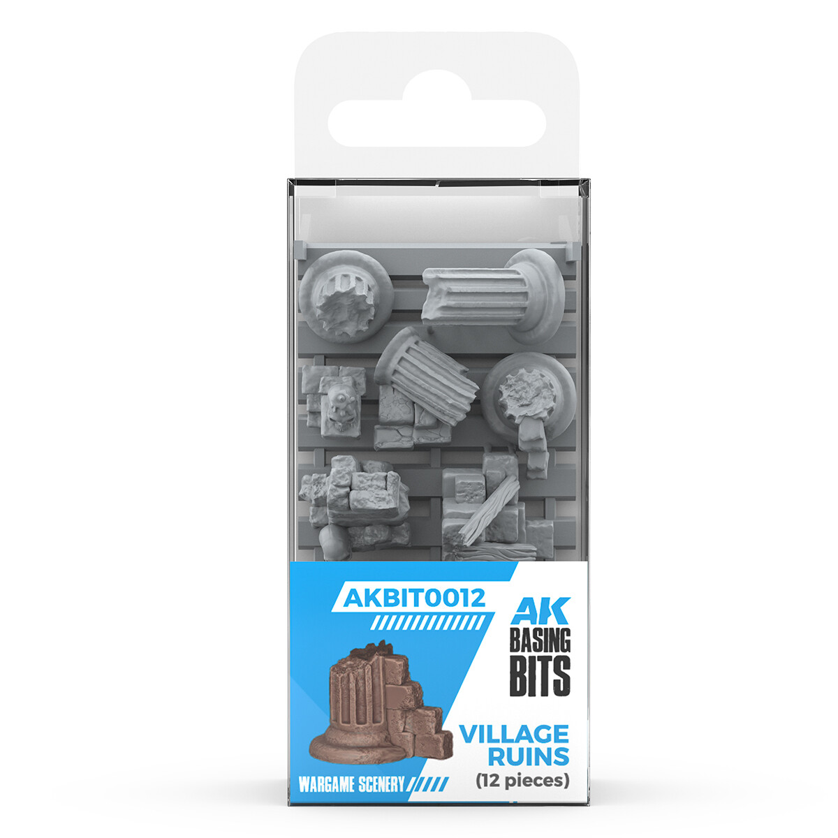 AK Interactive Basing Bits: Village Ruins