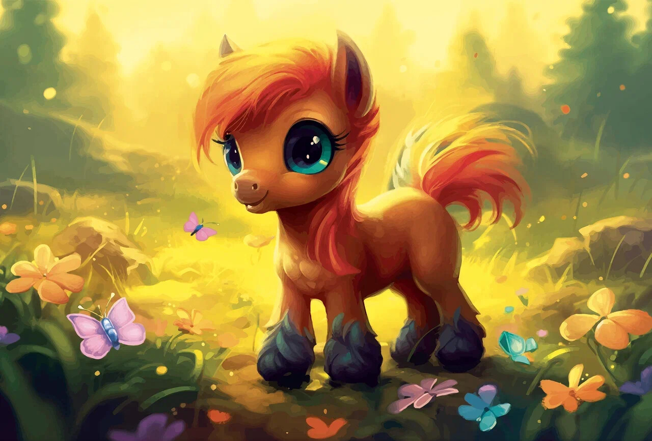 Пазл Super 3D "Пони", 48 детал. 