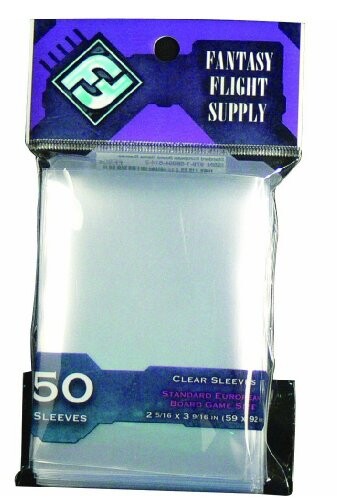 Протекторы FFG (размер 59х92 мм) 50 шт., премиум: прозрачные