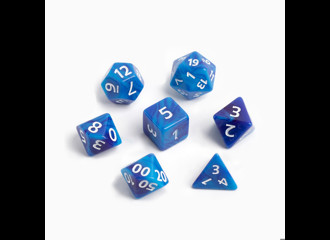 Набор кубиков "Время игры" сине-голубые