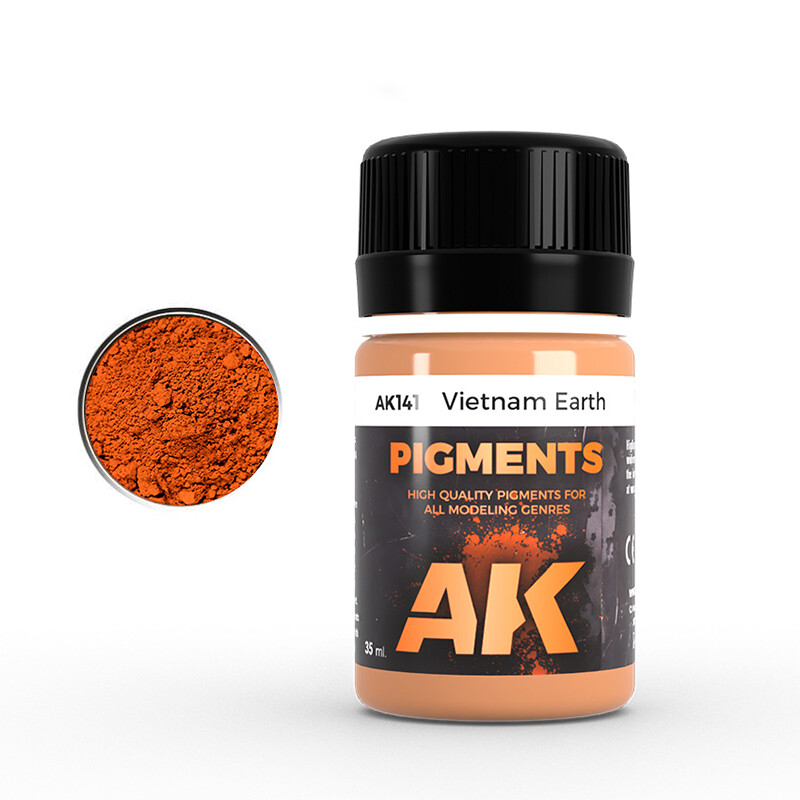 AK Interactive Pigments VIETNAM EARTH AK141 35 мл