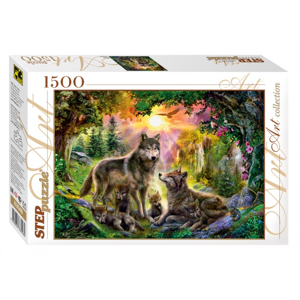 Пазл Степ "Волки" 1500 детал.