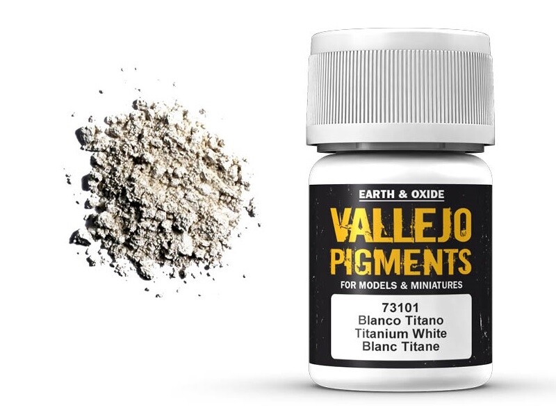 Vallejo Pigments: Titanium White 73.101 (35 мл)