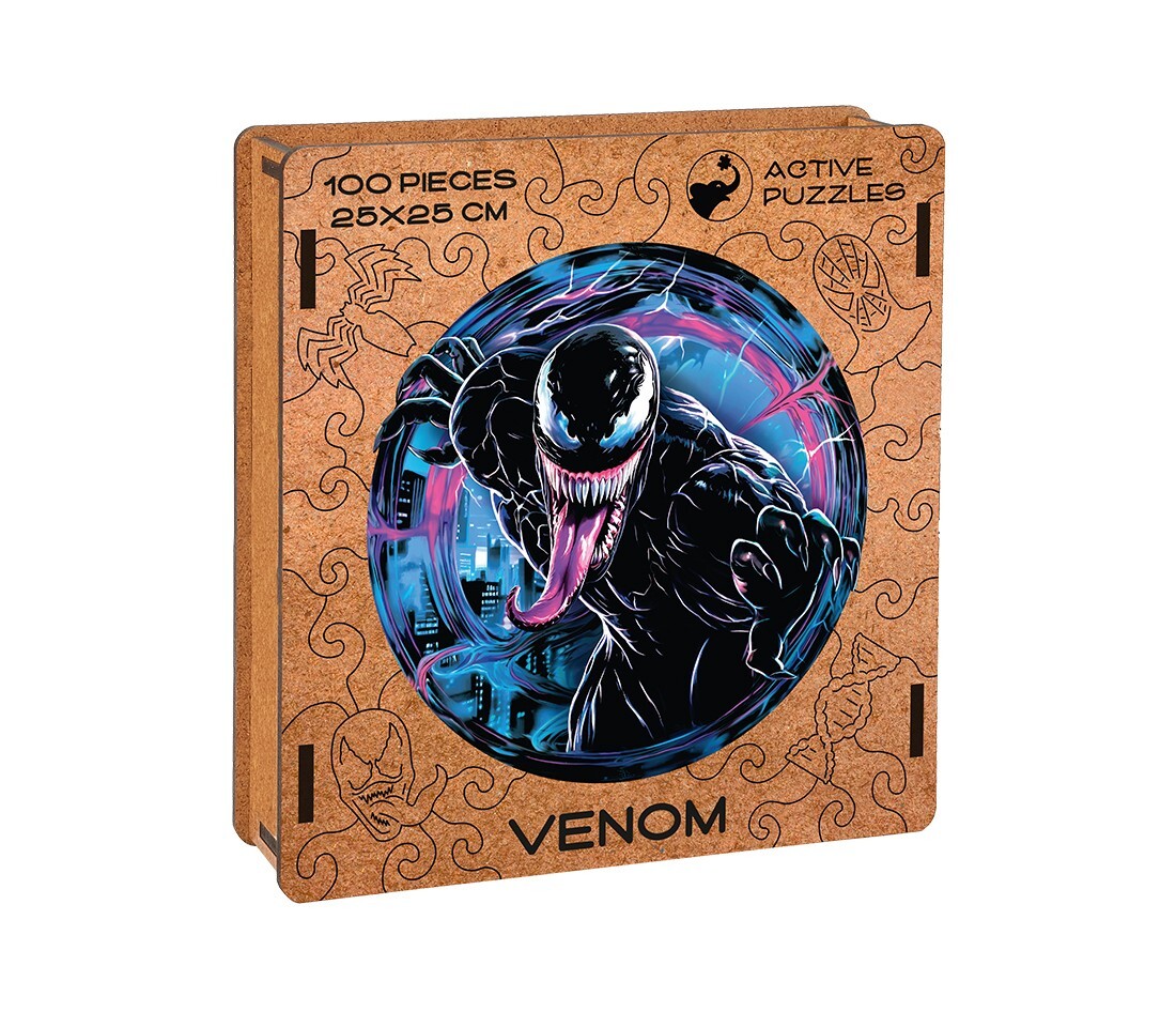 Пазл Active Puzzles деревянный "Веном" 100 дет.