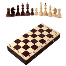 Шахматы "Гроссмейстерские" турнирные с темной доской (410*210)