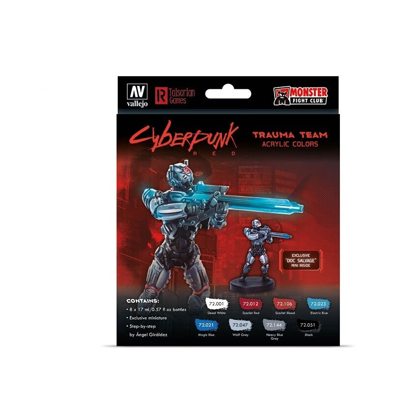 Vallejo Cyberpunk Red: Trauma Team 72.310 (8)