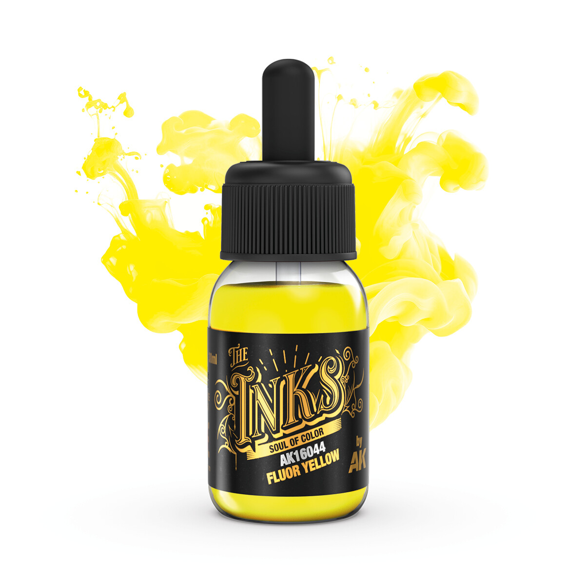 AK THE INKS: FLUOR YELLOW AK16044 30 мл 