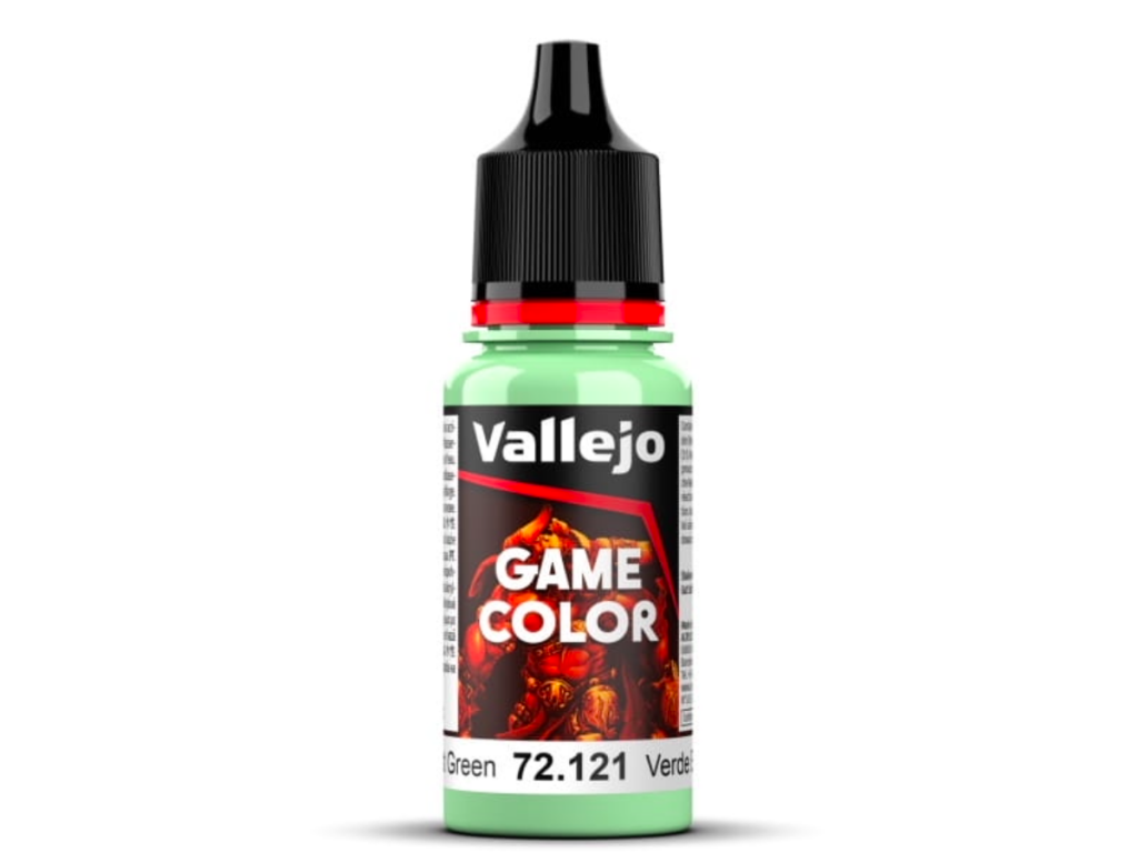Vallejo Game Color: Ghost Green 72.121