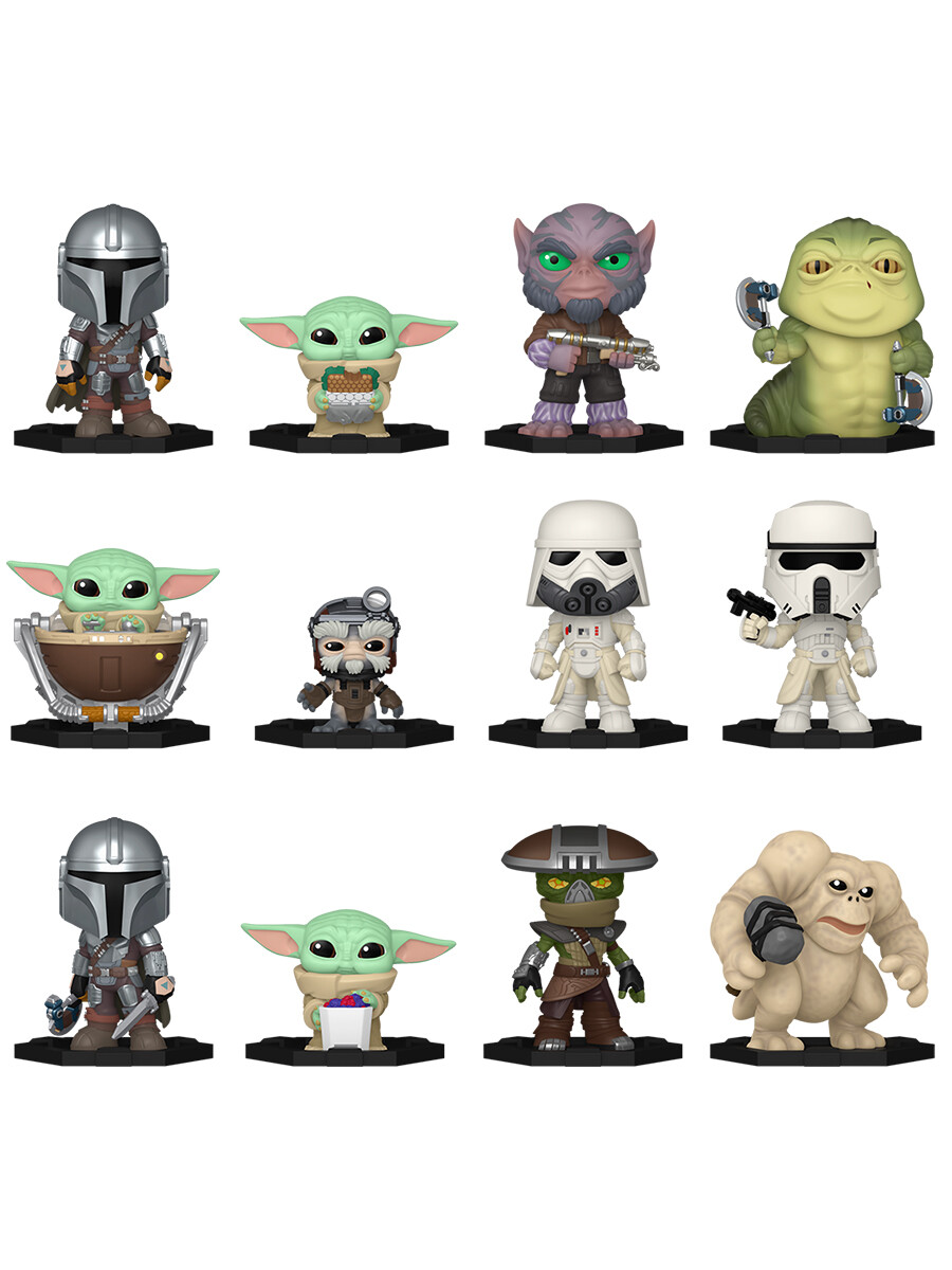 Фигурка Funko Mystery Minis "Мандалорец и Грогу" 1 штука в асс.