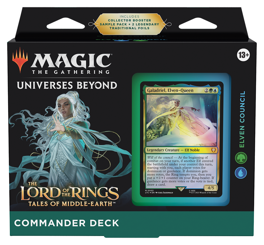 MTG (АНГЛ): The Lord of the Rings: Tales of Middle-Earth: Commander Deck Elven Council